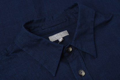 MARGARET HOWELL BASIC SHIRT - INDIGO