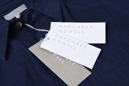 MARGARET HOWELL BASIC SHIRT - INDIGO