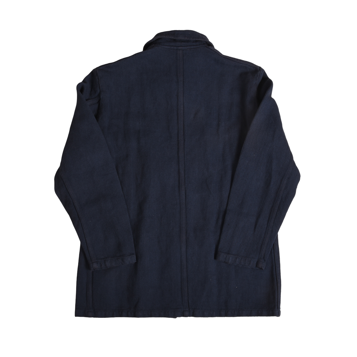 Vétra Workwear Jacket Navy Overdyed Herringbone