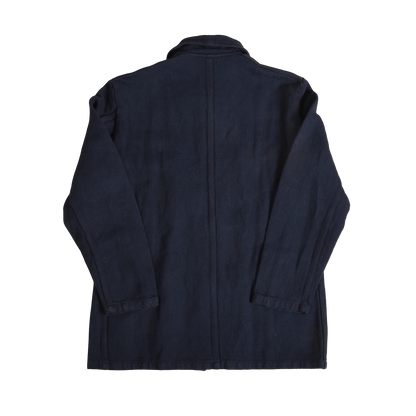 Vétra Workwear Jacket Navy Overdyed Herringbone