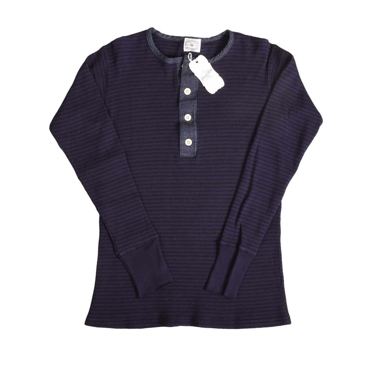 Choctaw Ridge Left Field NYC Heavy Weight  Thermal Henley