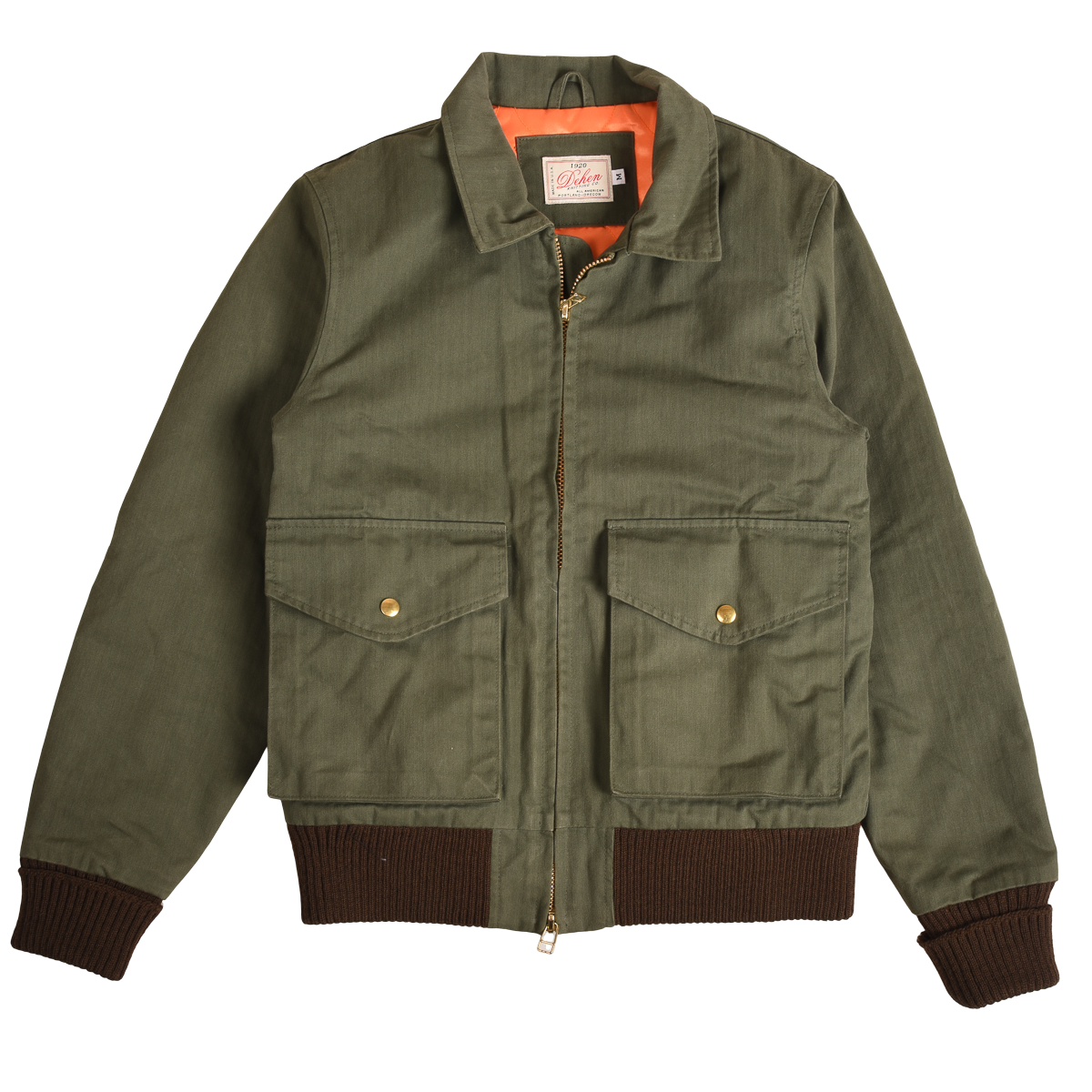 Dehen 1920 Wax Flight Jacket