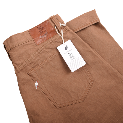 Pure Blue Japan 1175-KH Five Pocket Jean 13.5oz Khaki Duck Canvas