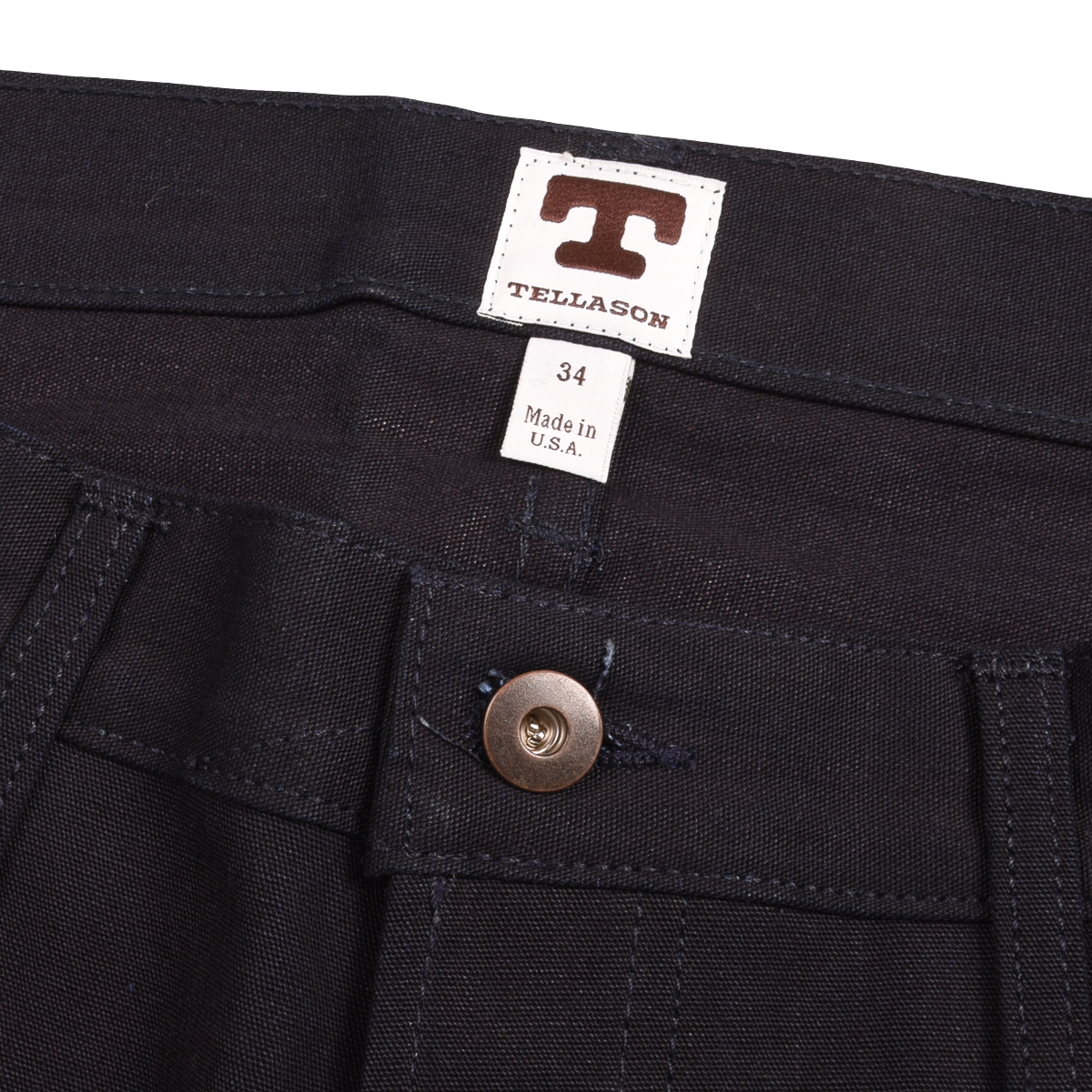 Tellason Ladbroke Grove Jean Navy Canvas