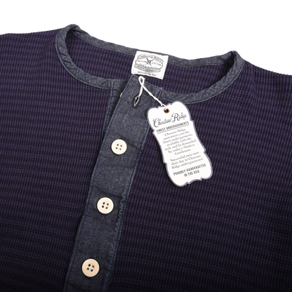 Choctaw Ridge Left Field NYC Heavy Weight  Thermal Henley