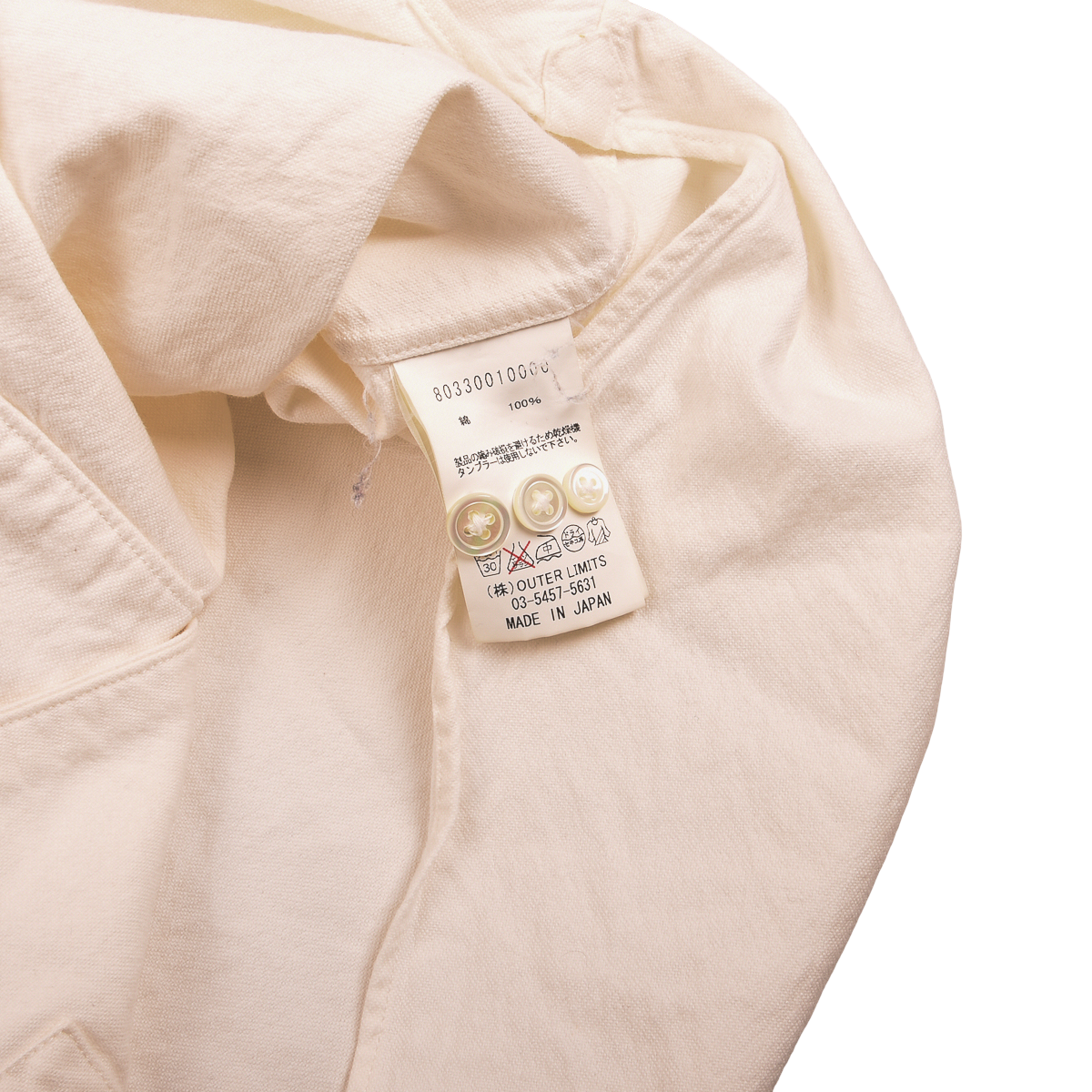 Nigel Cabourn Off White Shirt