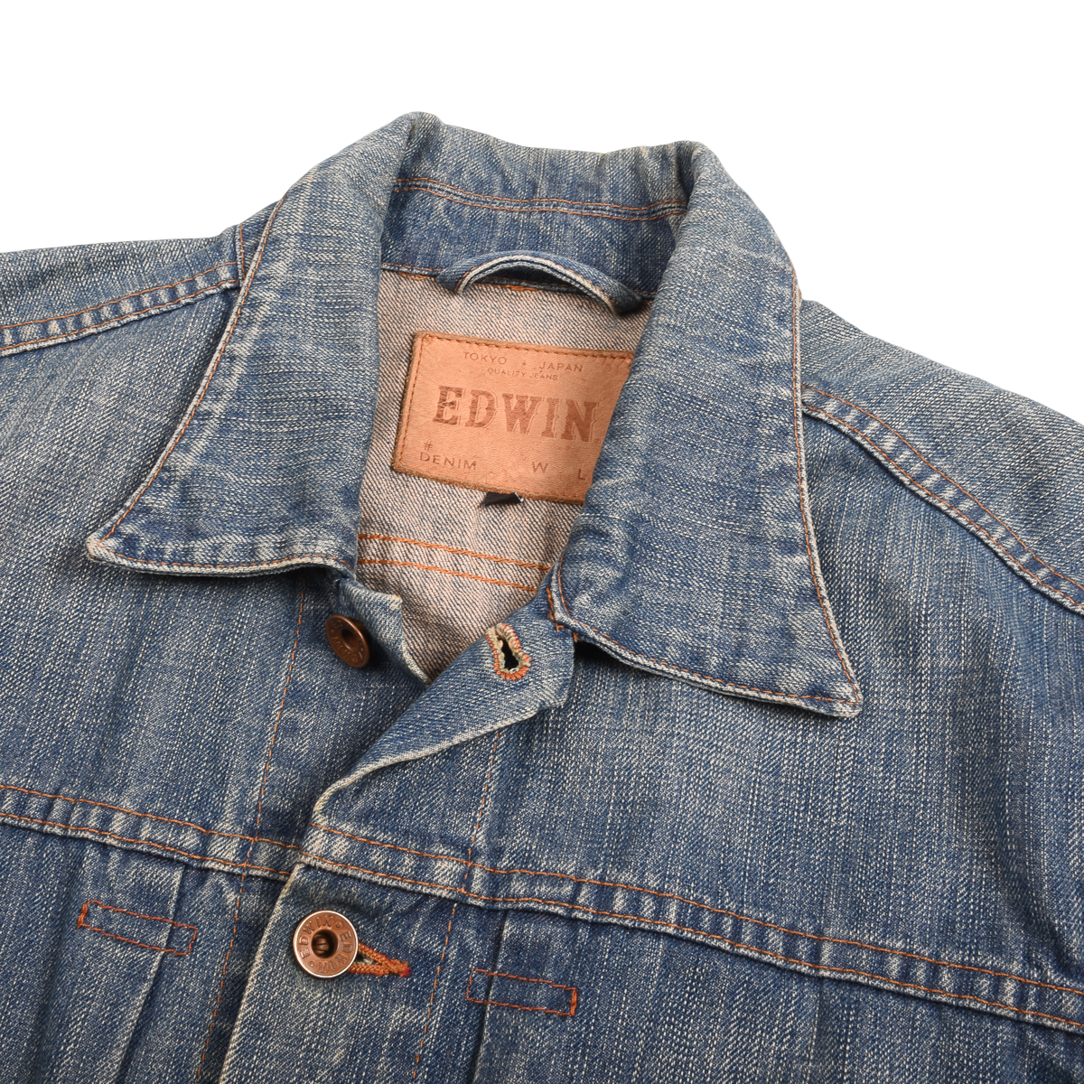 Edwin Denim Chore Jacket Size