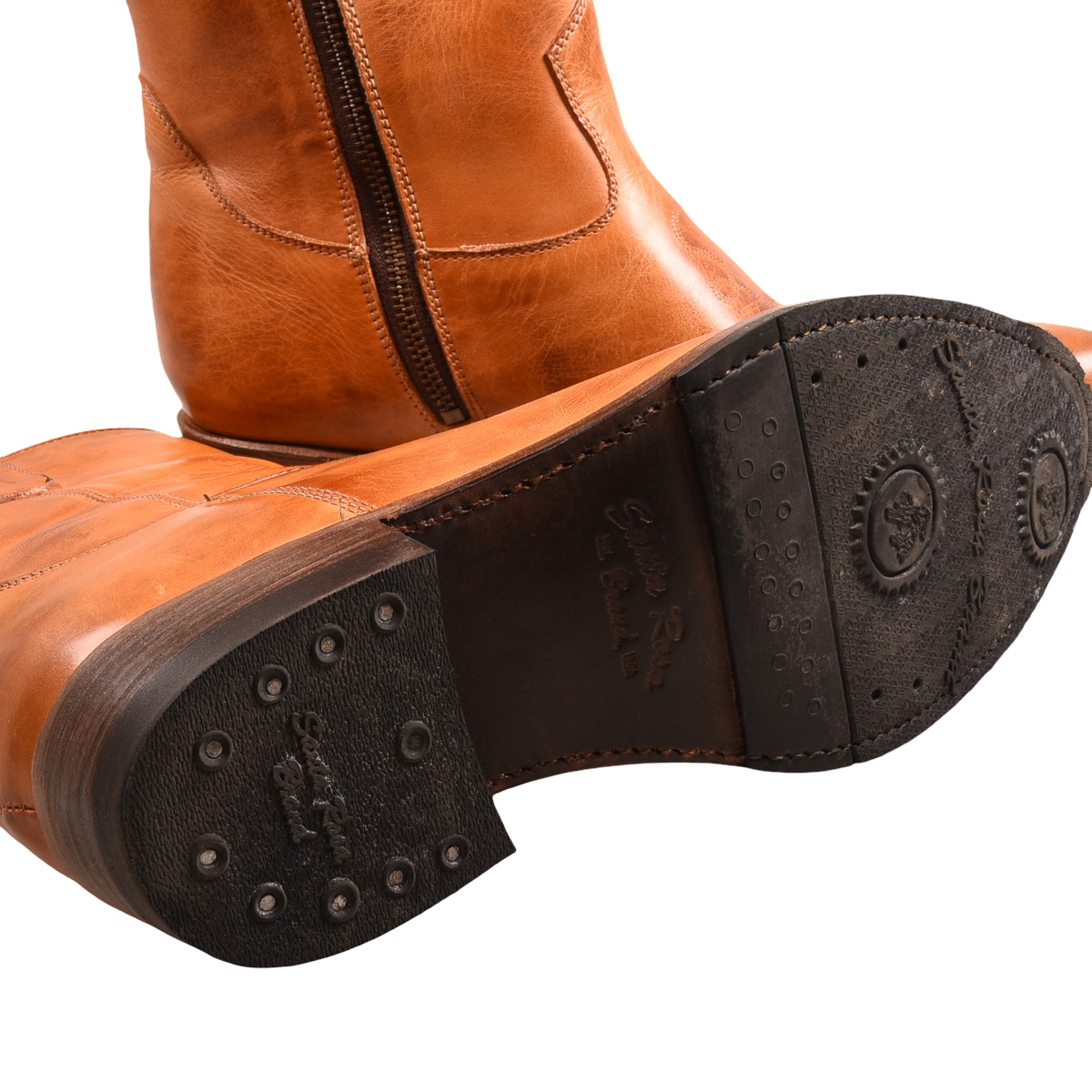 Santa Rosa Zip Side Cowboy Boots