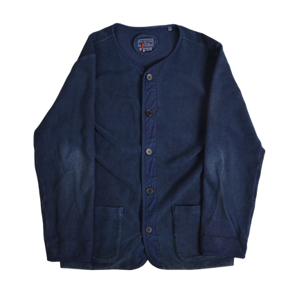 Blue Blue Japan Indigo Dye Cardigan