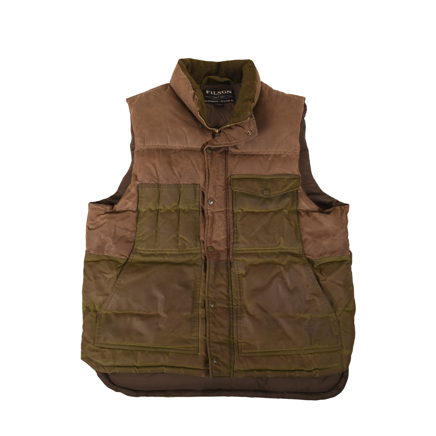 Filson Wax Puffer Vest