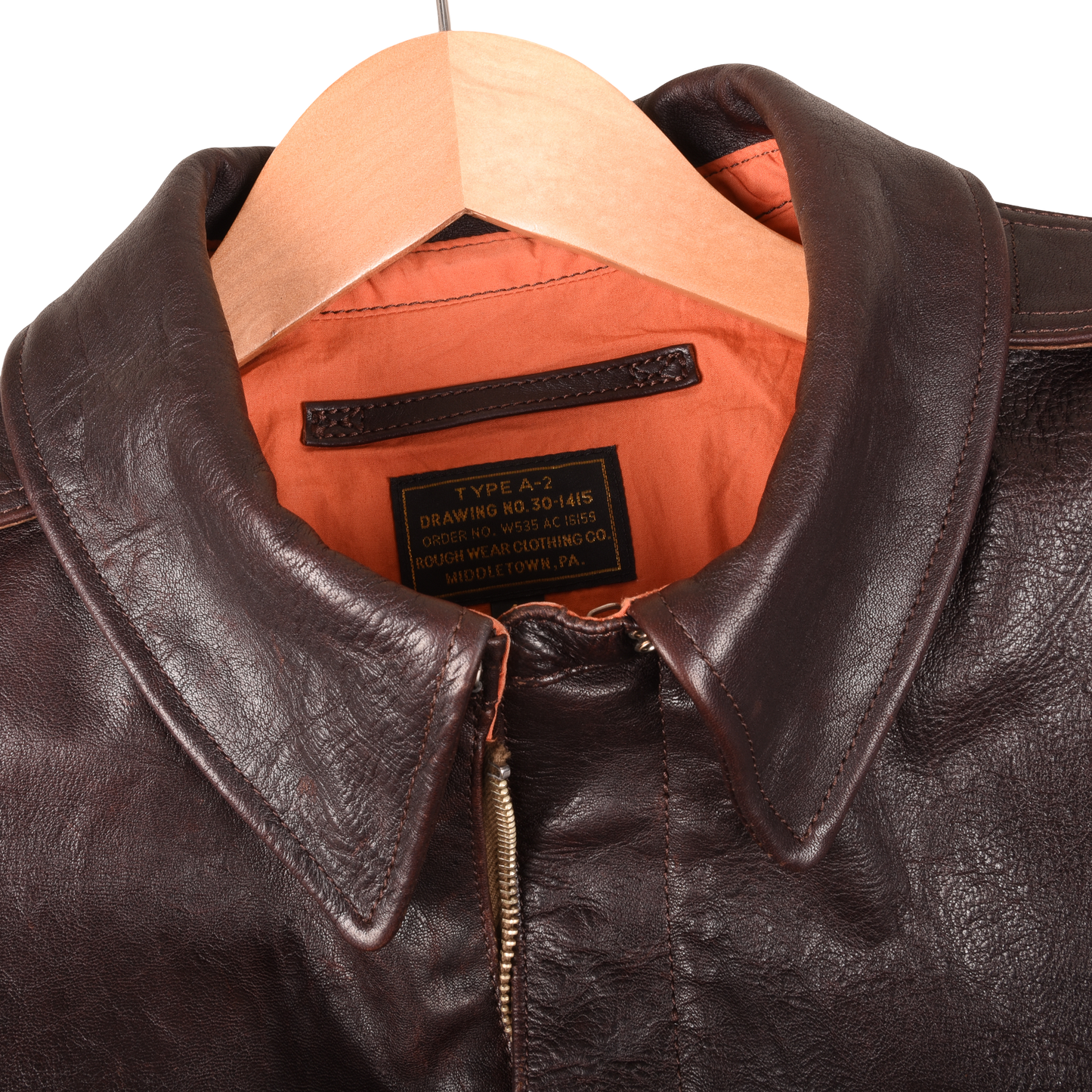 Double Helix Made In Japan A2 Horsehide Leather Jacket