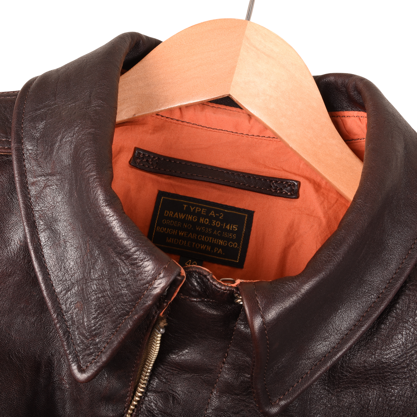 Double Helix Made In Japan A2 Horsehide Leather Jacket