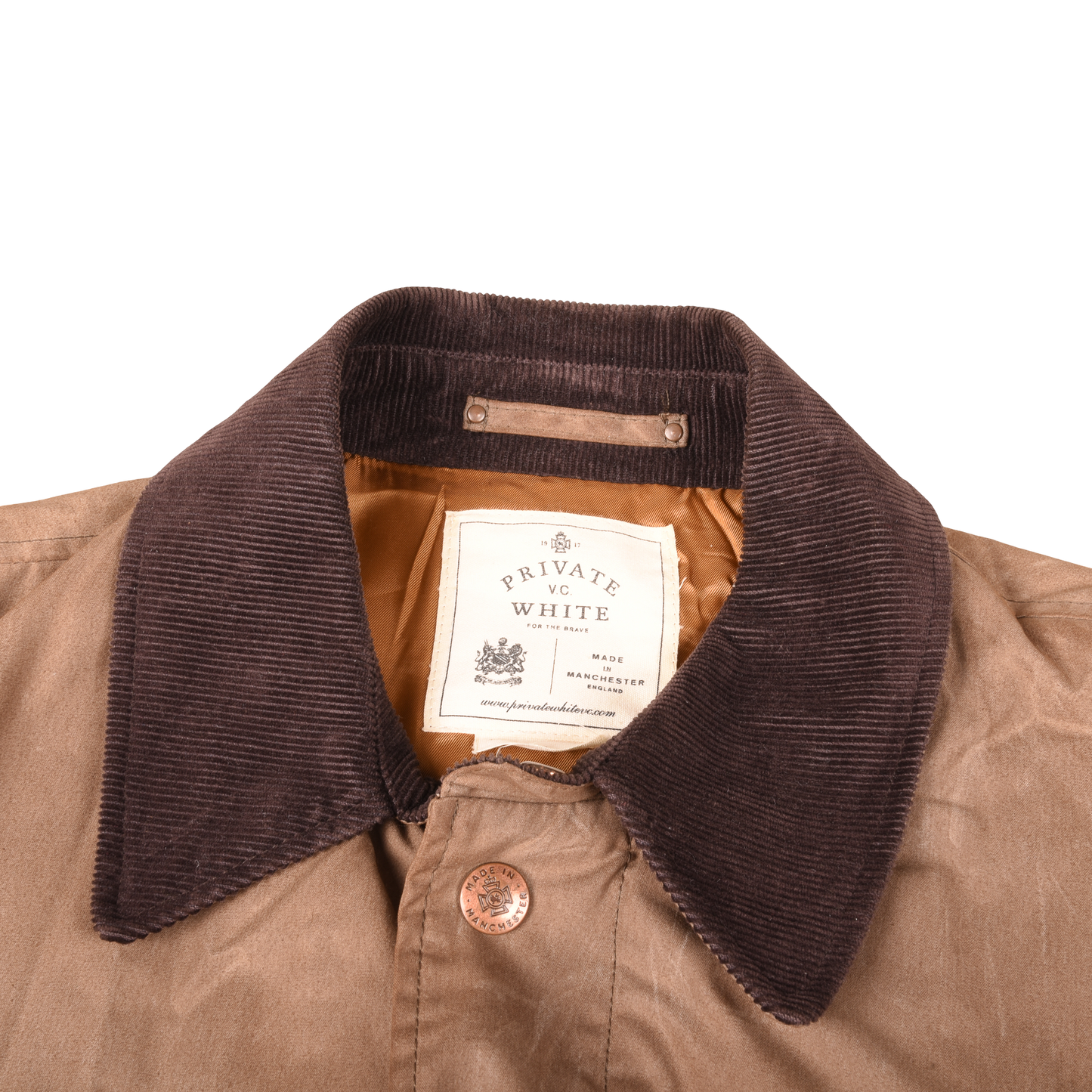 Private White Co. Made In England Wax Jacket