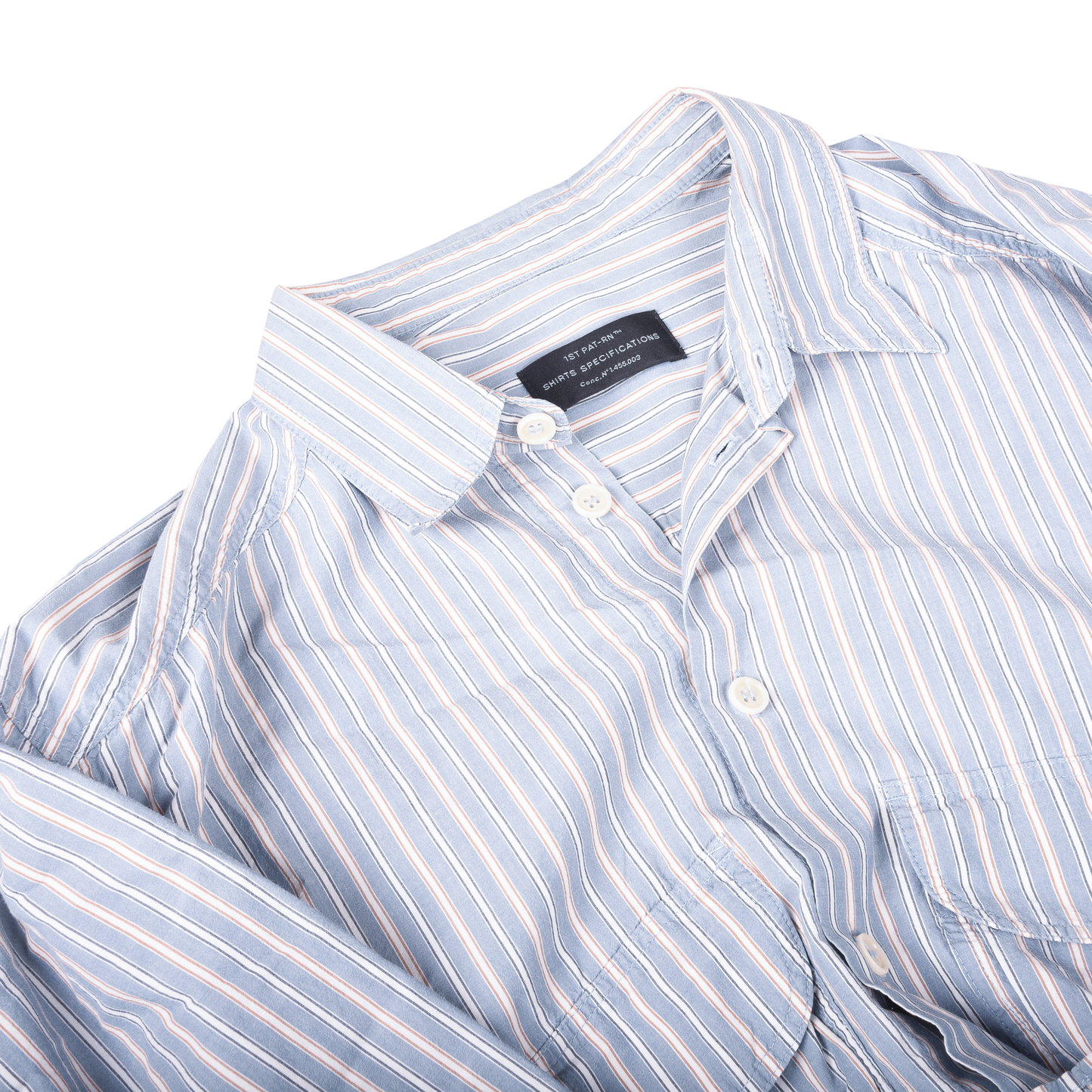 1st PAT-RN Stripe Shirt Made In Italy