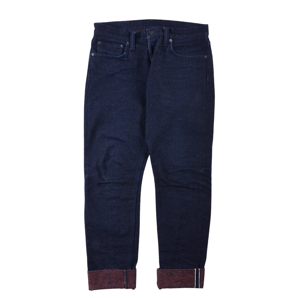 Pure blue Japan OD XPBJ 18oz. "Kakishibu" Selvedge Jeans