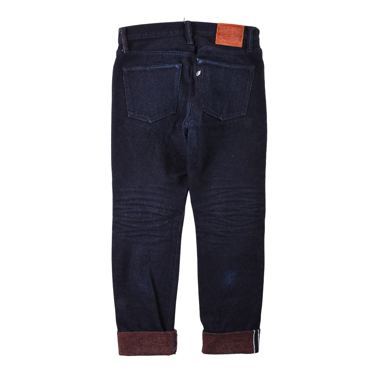 Pure blue Japan OD XPBJ 18oz. "Kakishibu" Selvedge Jeans