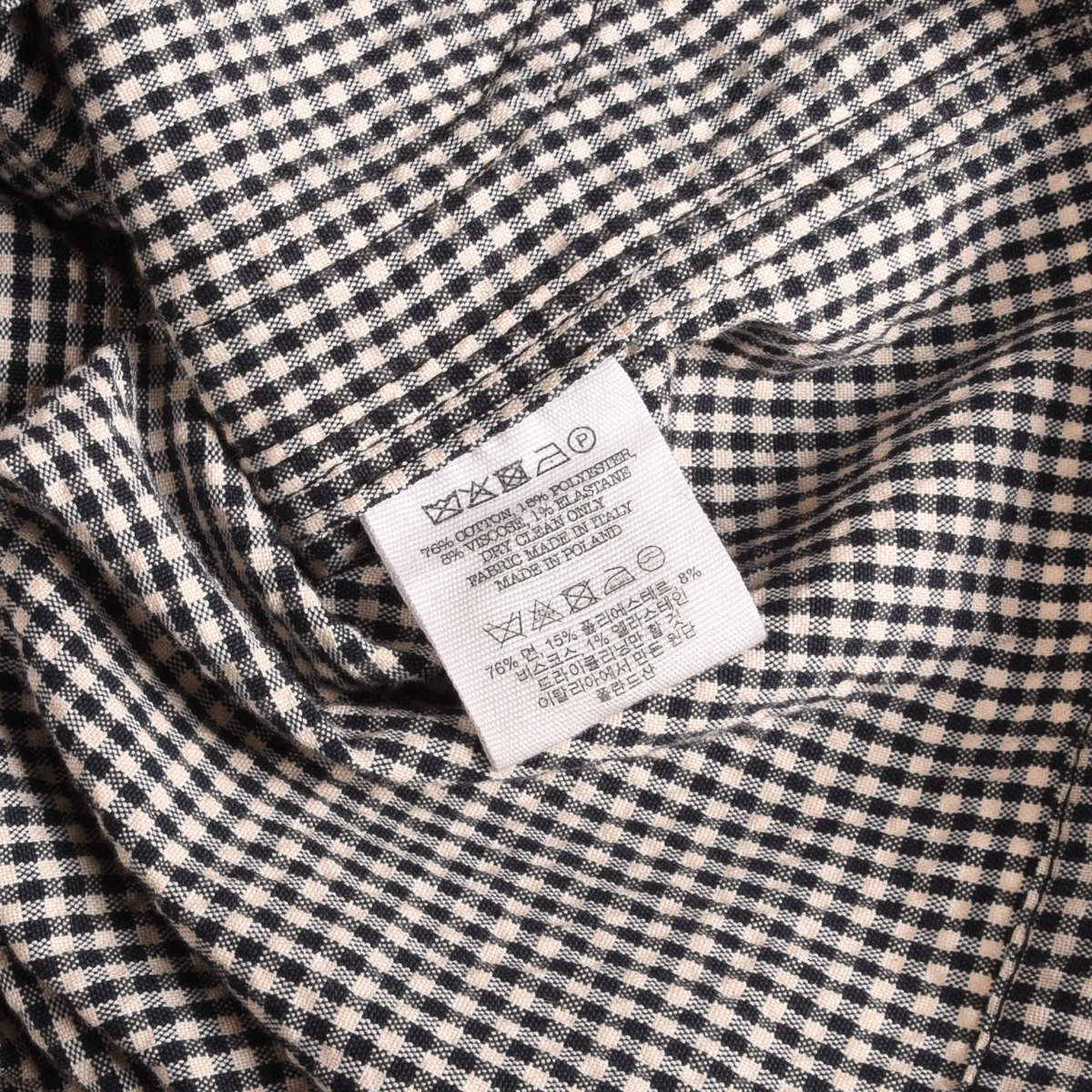 YMC Lightweight Gingham Check Jacket