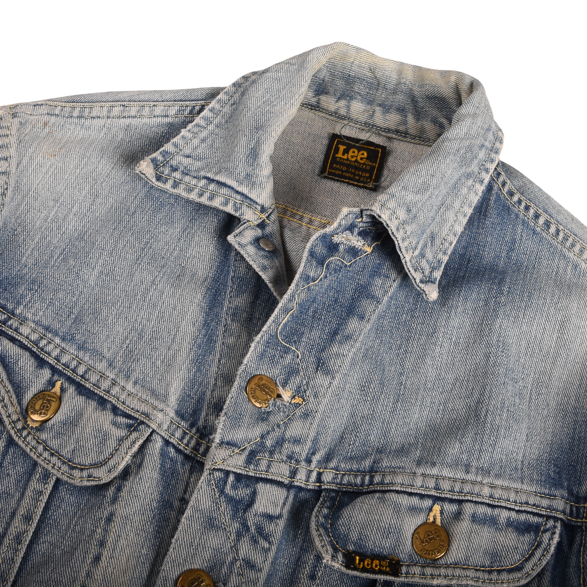 1970s Lee Vintage Denim Trucker Jacket