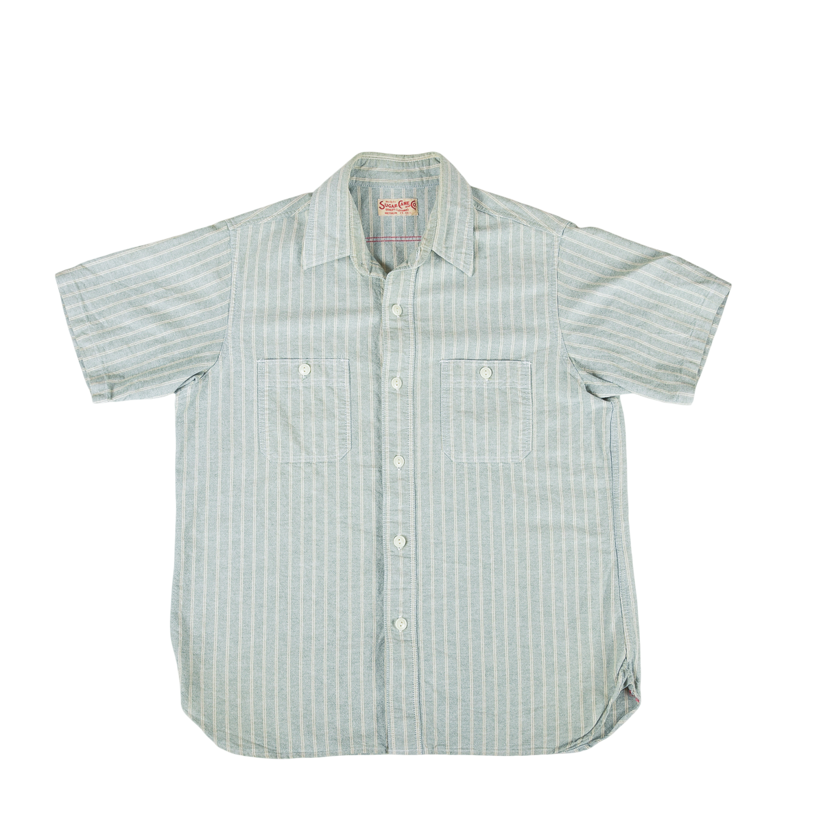 Sugar Cane S/S Shirt 50s Style