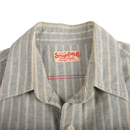 Sugar Cane S/S Shirt 50s Style