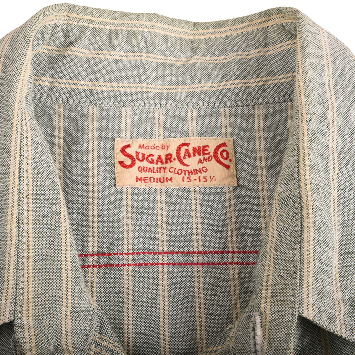 Sugar Cane S/S Shirt 50s Style