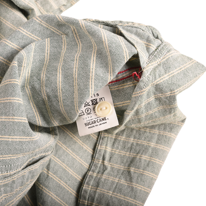 Sugar Cane S/S Shirt 50s Style