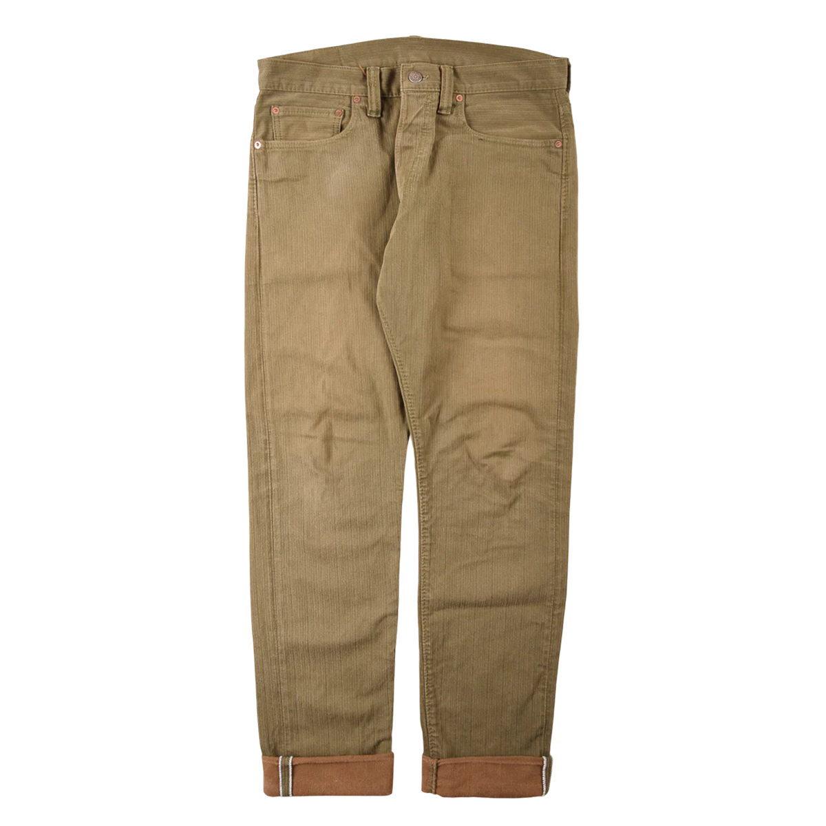 Pure blue Japan Woven Yarn Dyed Pique Pants