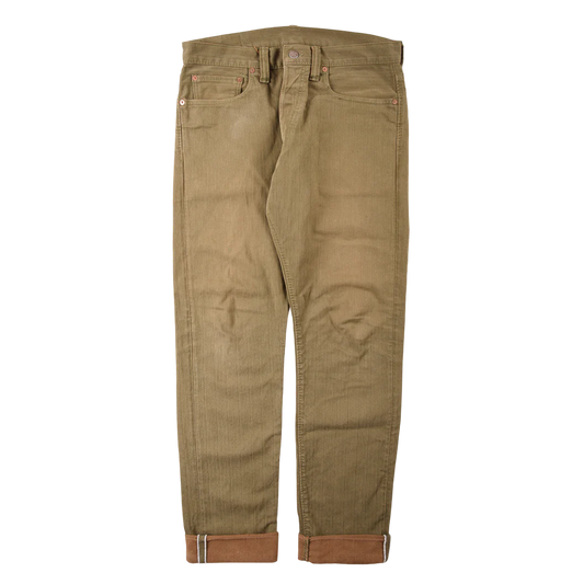 Pure blue Japan Woven Yarn Dyed Pique Pants
