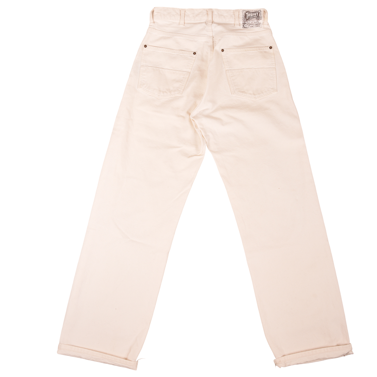 Trophy Clothing Off White Selvedge Denim