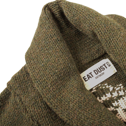 Eat Dust Green Tiger Cardigan