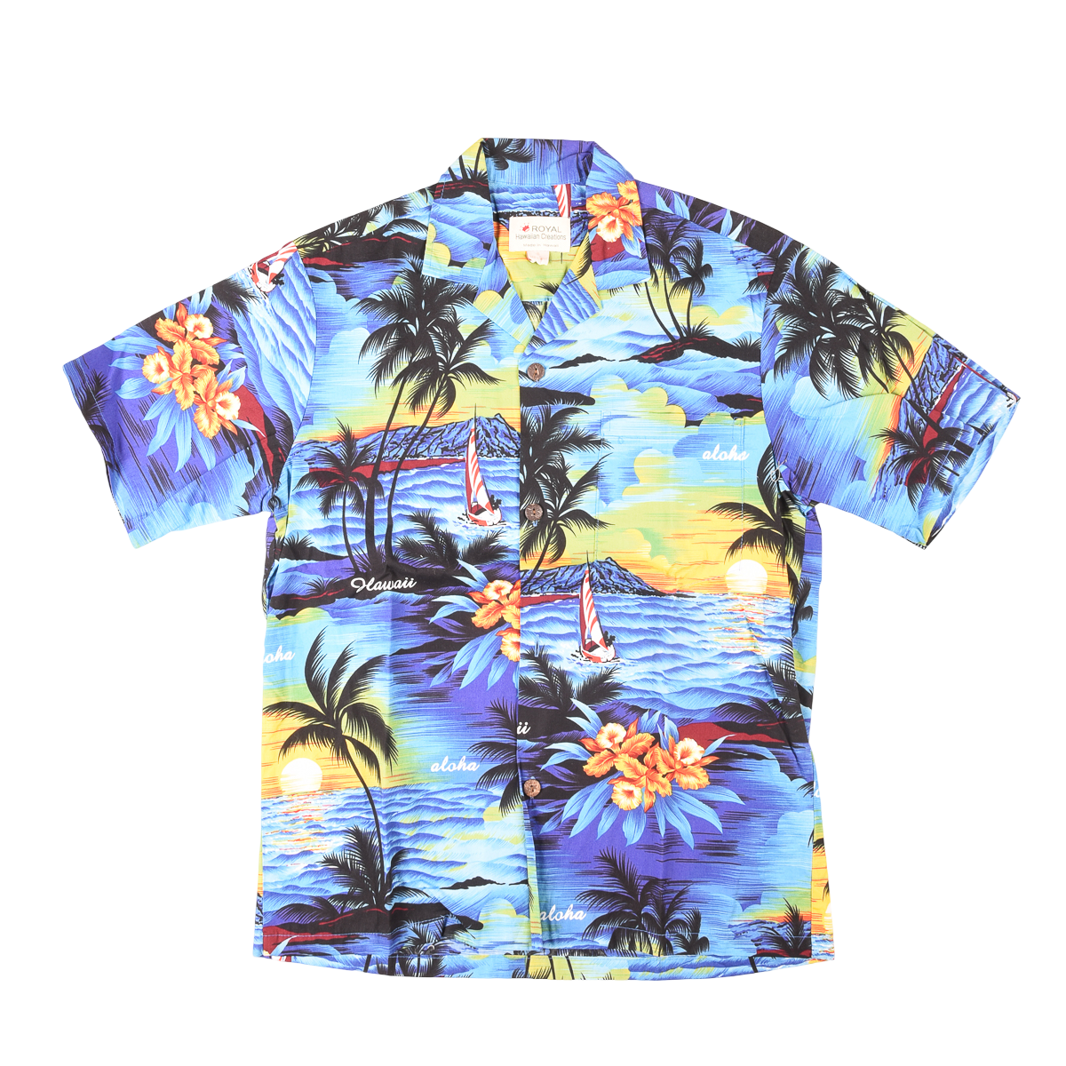 Vintage Royal Creations Hawaiian 'Aloha' Shirt Made in Hawaii