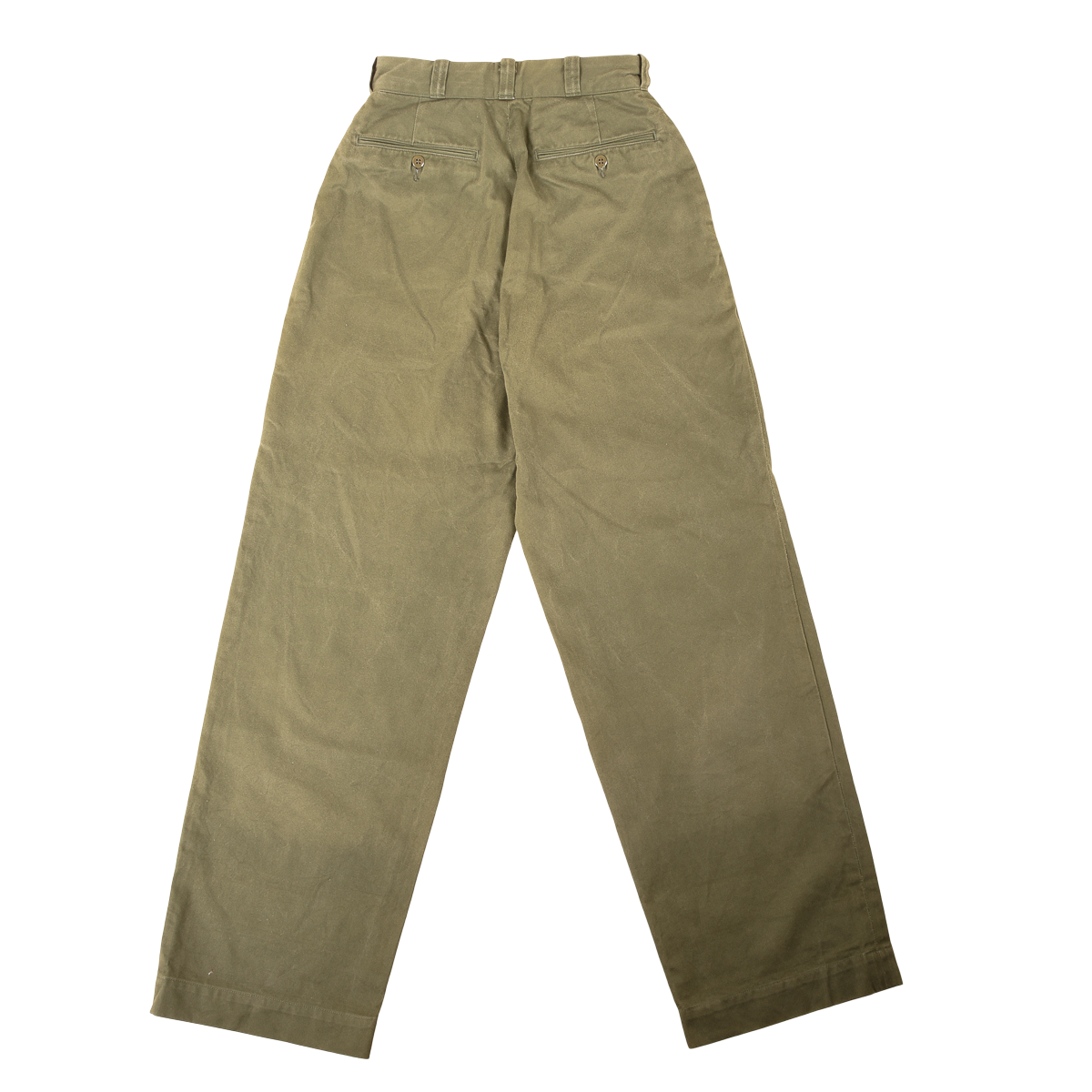 Leno Military Green Chino Made In Japan