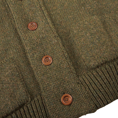 Eat Dust Green Tiger Cardigan