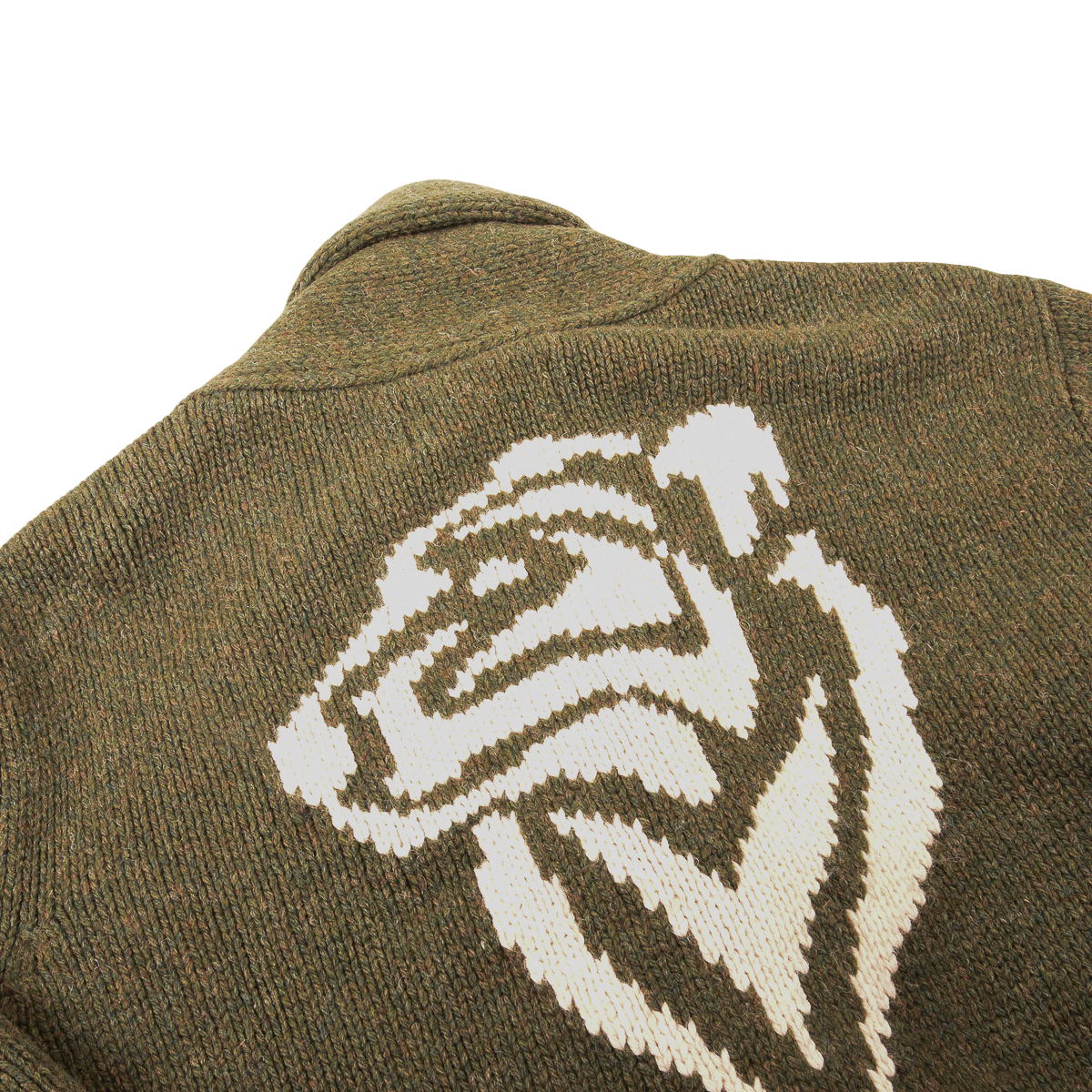 Eat Dust Green Tiger Cardigan
