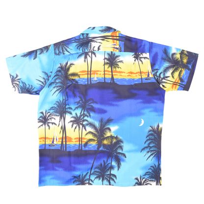 Vintage Hookano Hawaiian Shirt 'Island' Shirt Made in Hawaii