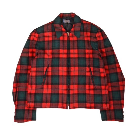 Vintage Pendleton Cropped Plaid Jacket