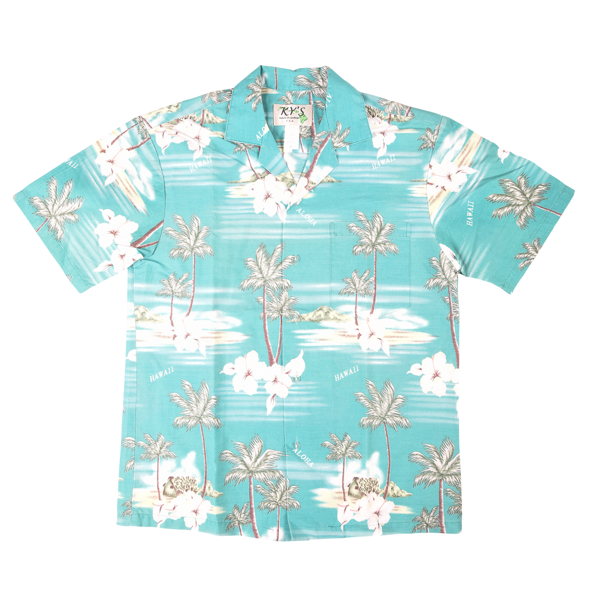 Vintage KYS Hawaiian 'Aloha' Shirt Made in Hawaii