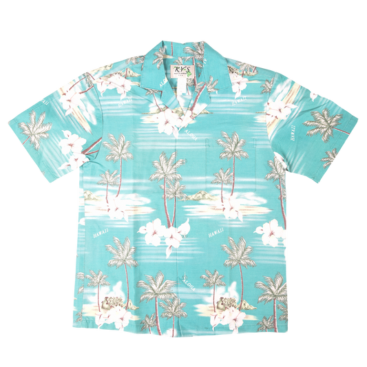 Vintage KYS Hawaiian 'Aloha' Shirt Made in Hawaii