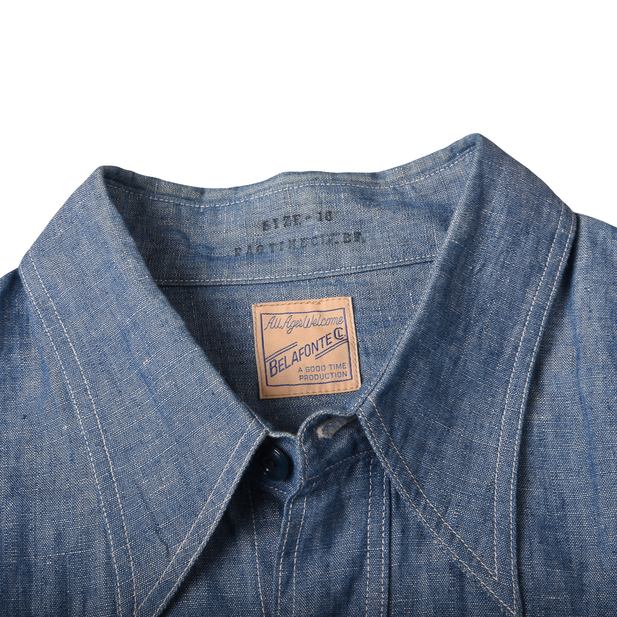 Belafonte Chambray shirt Made in Japan