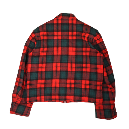 Vintage Pendleton Cropped Plaid Jacket