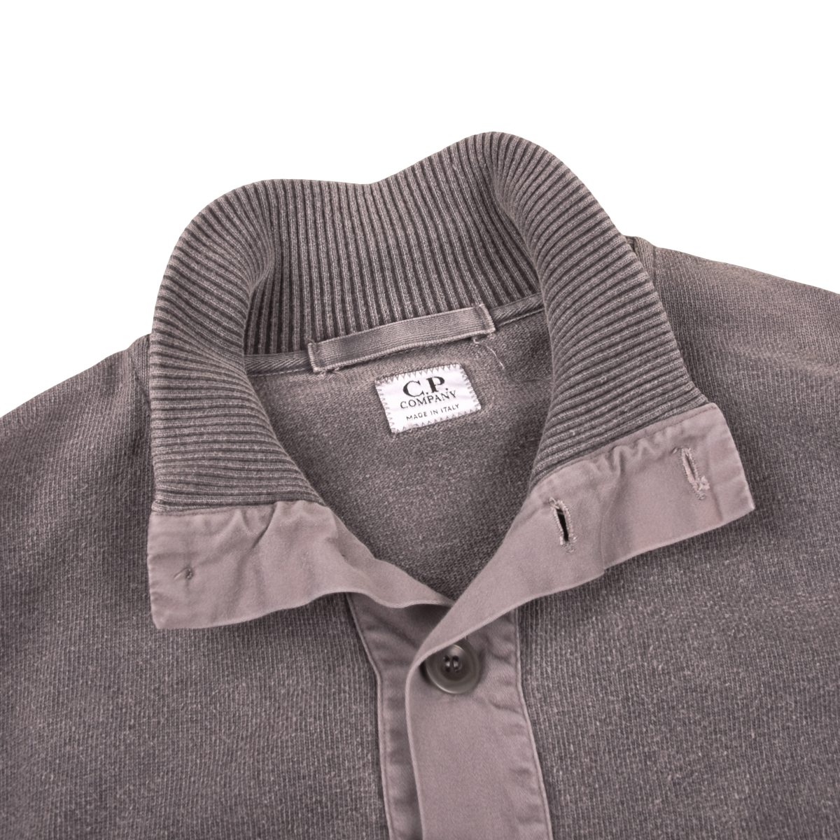 CP Company Faded Black Button Up