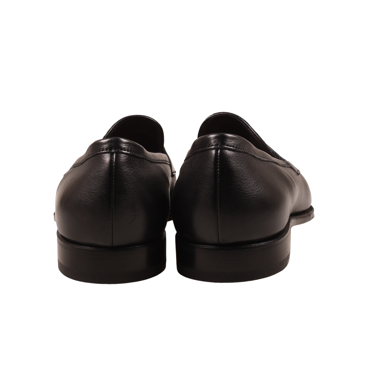 Carmina Black Penny Loafers 80191 UETAM 