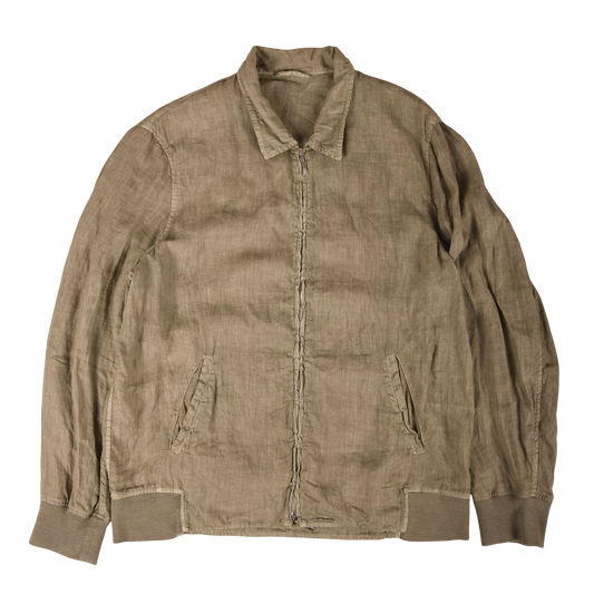 Namiman Linen zip sport jacket size