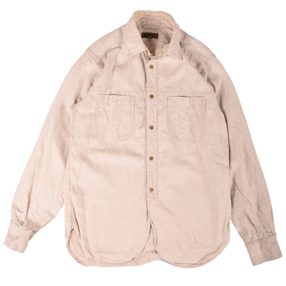 Nigel Cabourn Officers Shirt in Heavy Linen