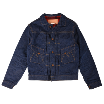 Mister Freedom Blanket Lined Denim Ranch Jacket