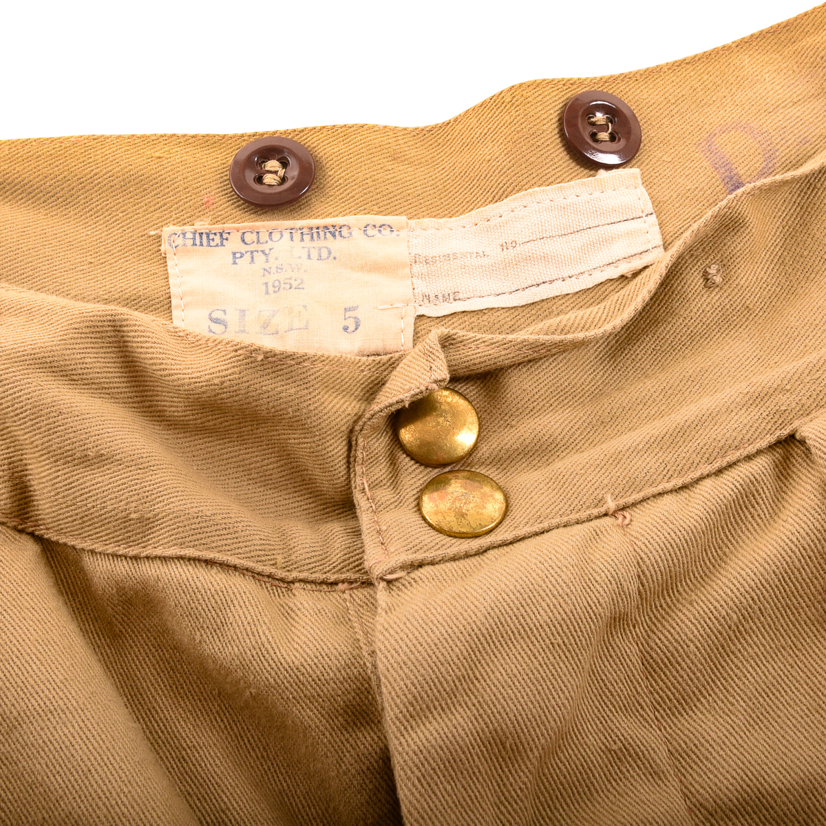 True Vintage 50's Military Pants