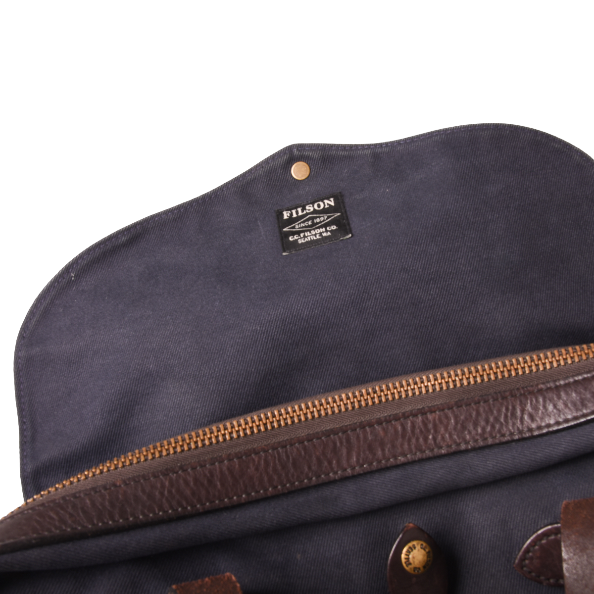 Filson Canvas & Leather Shoulder Bag
