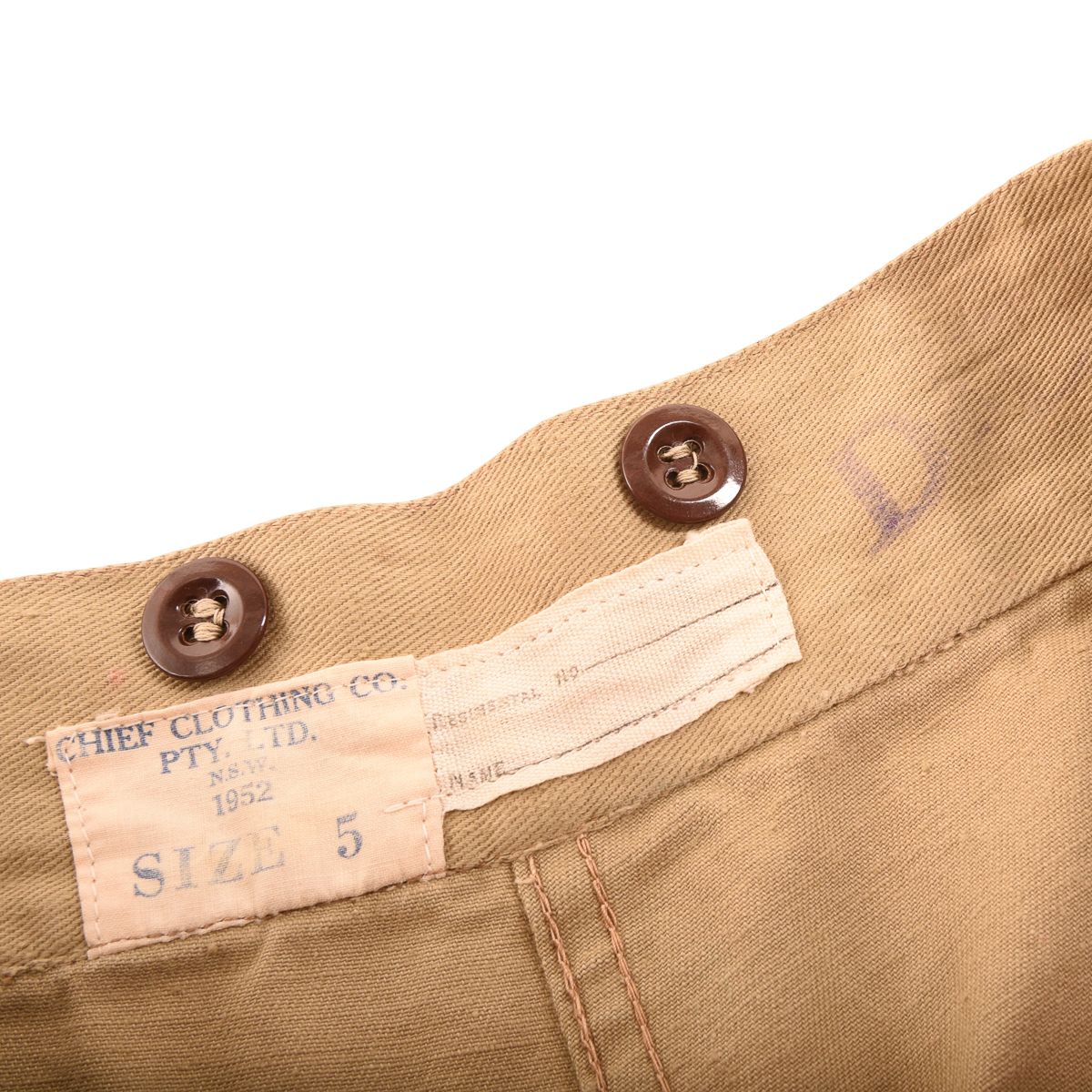 True Vintage 50's Military Pants