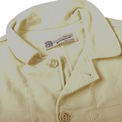 Eat Dust Off White Wool Shirt