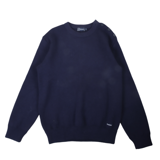 Armor Lux Fisherman Wool Jumper Navy